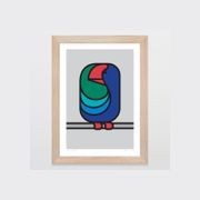 Simply Takahe Art Print gallery detail image