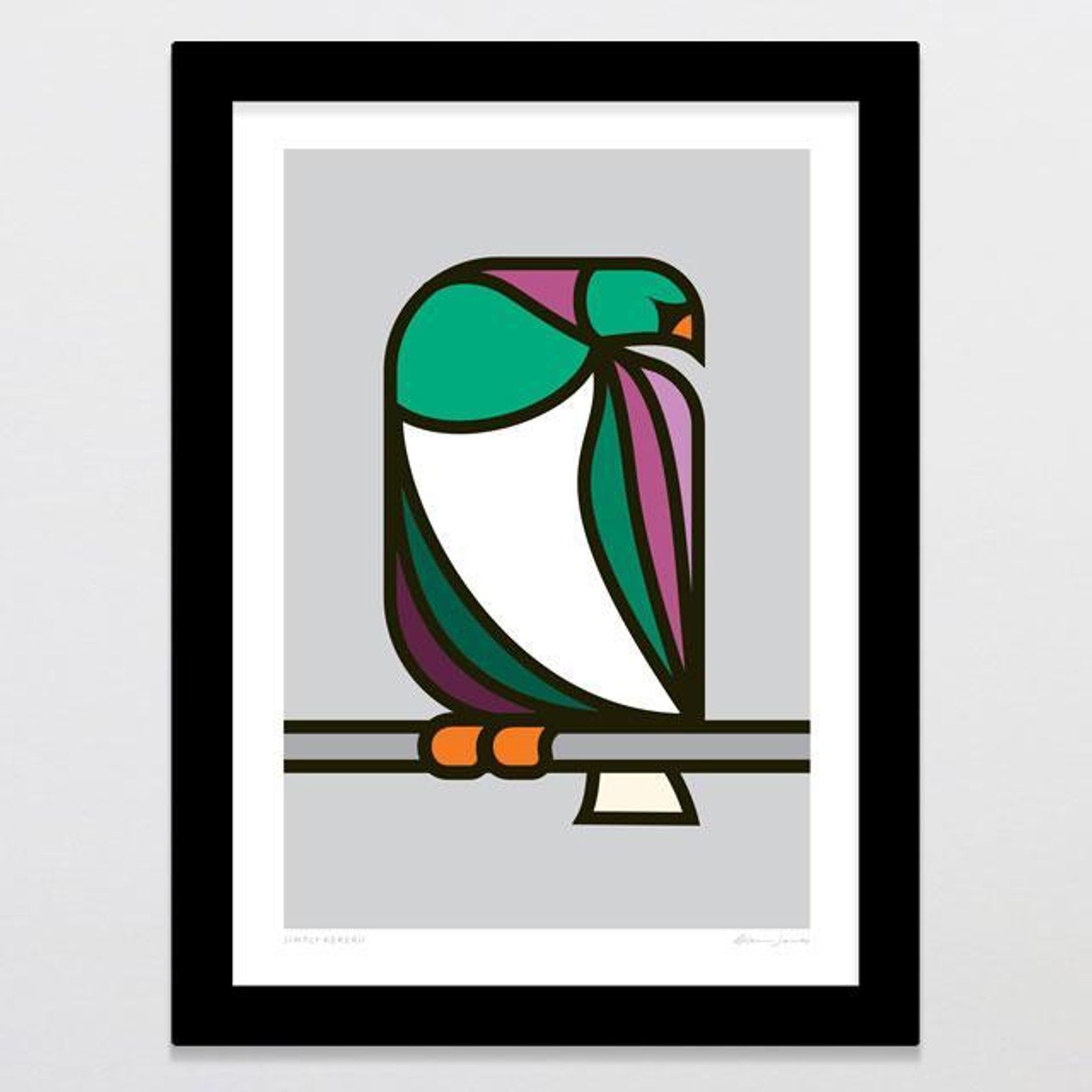 Simply Kereru Art Print gallery detail image