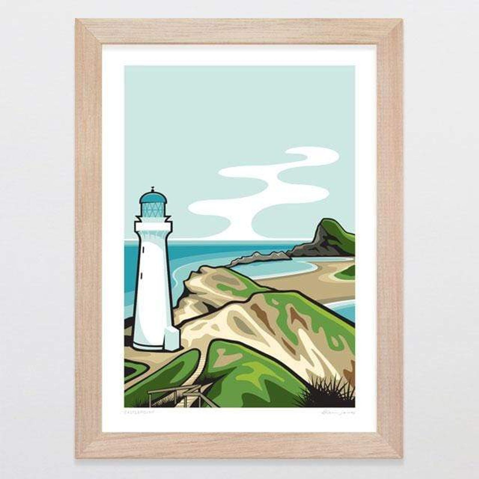 Castlepoint Art Print gallery detail image
