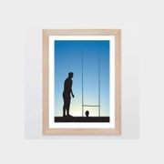 Practice Makes Perfect - Rugby Boy Art Print gallery detail image
