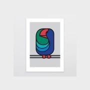 Simply Takahe Art Print gallery detail image