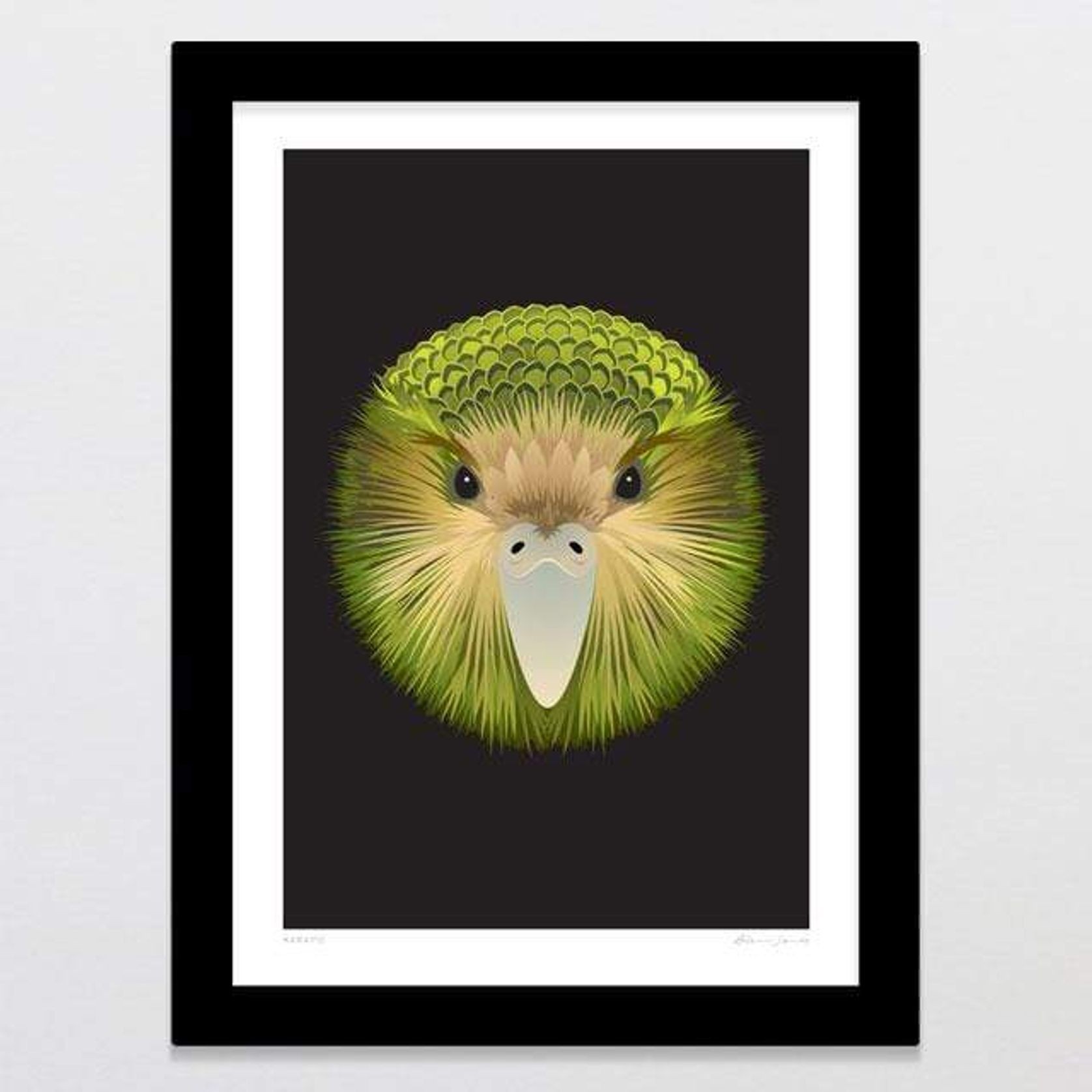 Kakapo Art Print gallery detail image