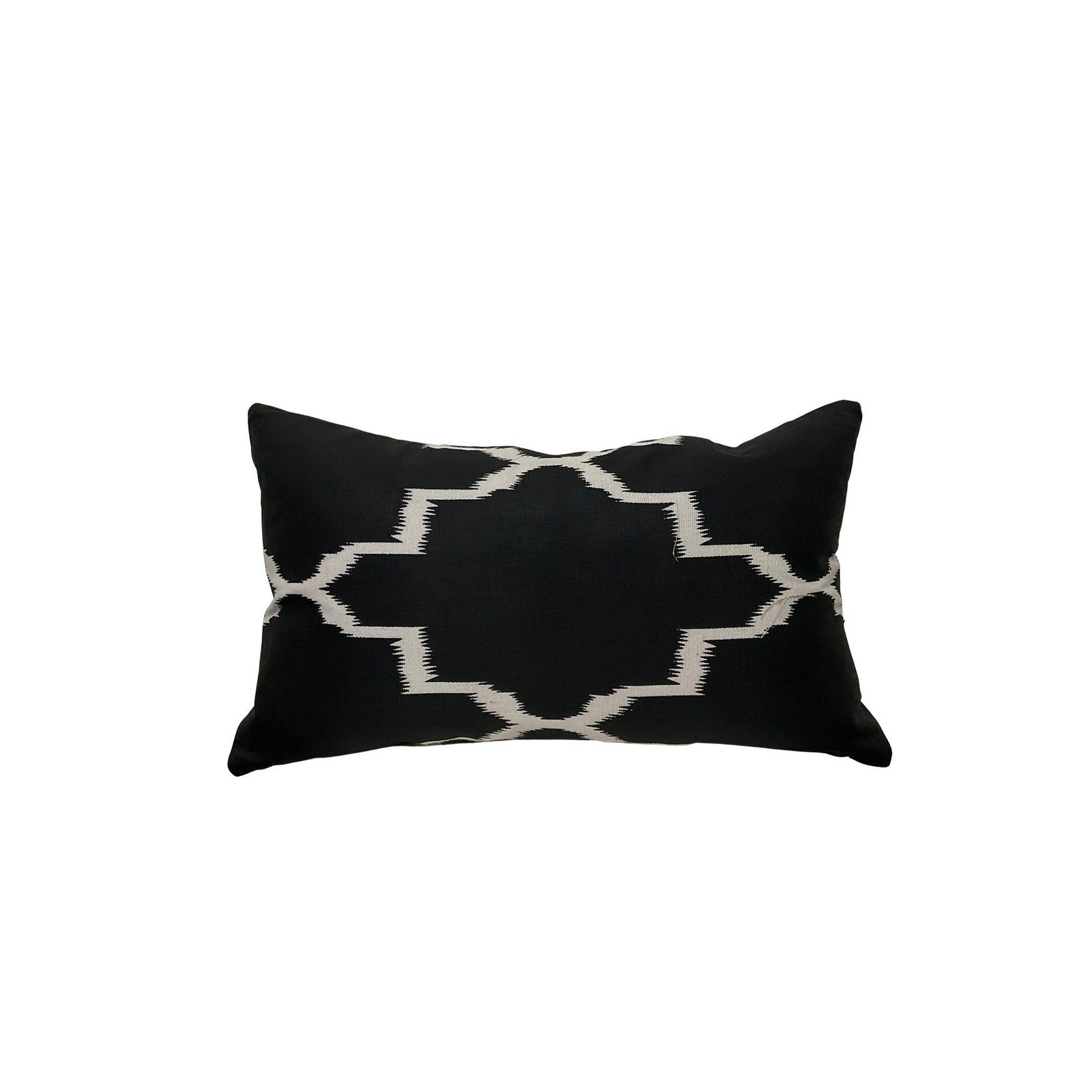 Black & White Hexagon Cushion gallery detail image