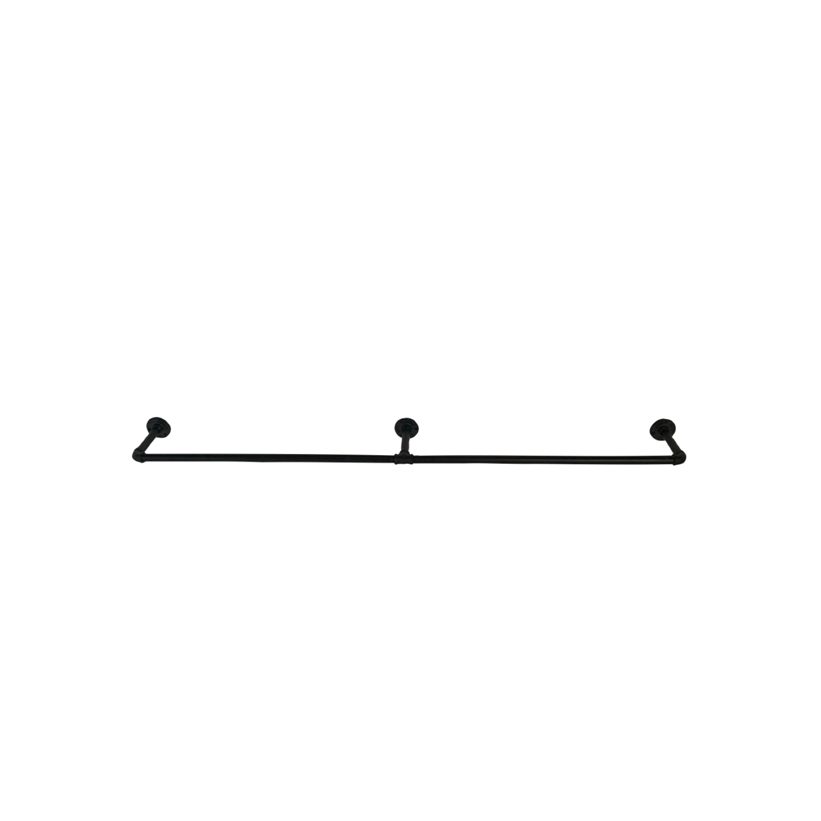 Industrial Clothing Rail With Centre Support gallery detail image