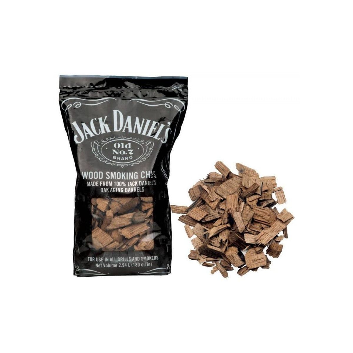 Jack daniels wood chips top