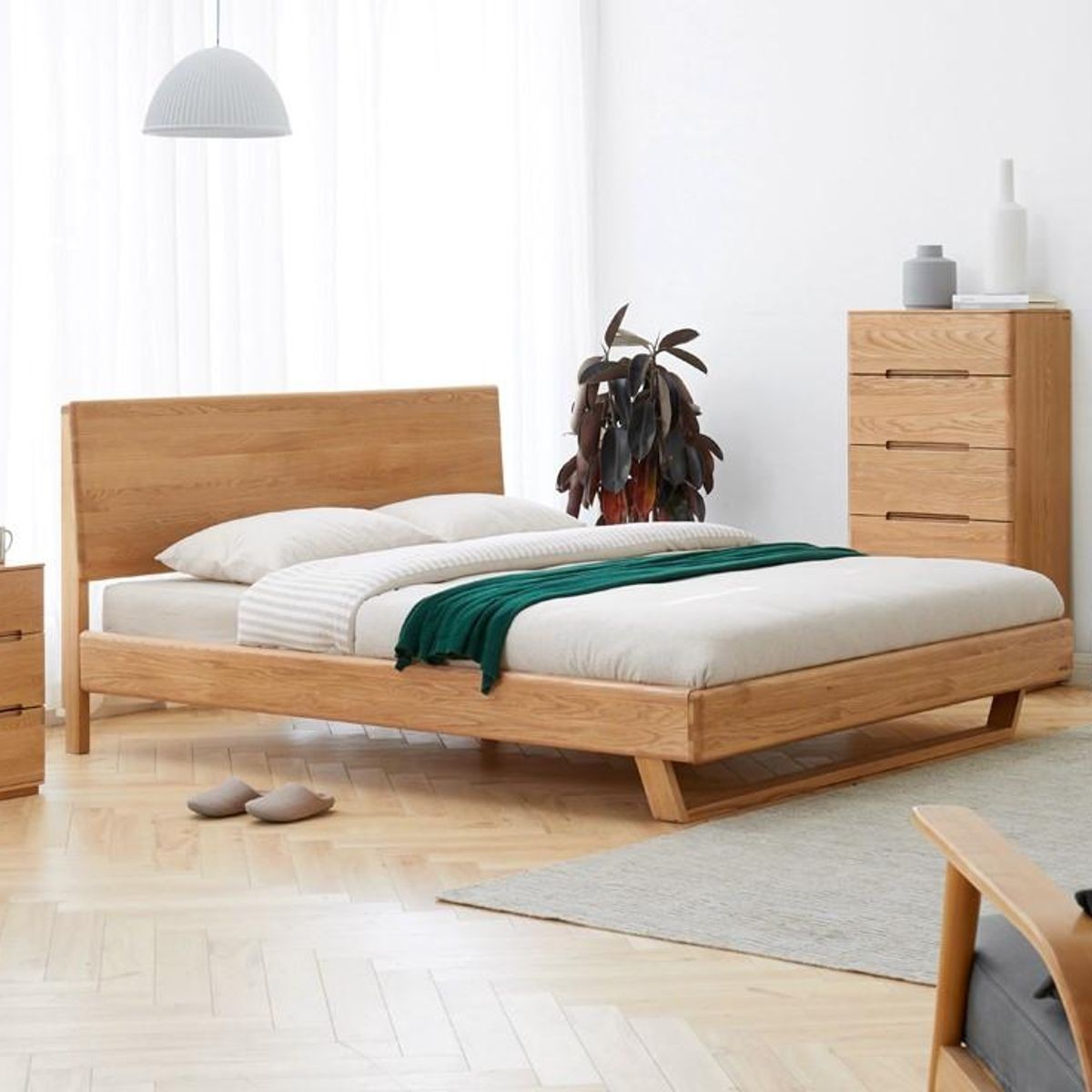 Oak deals bed frames