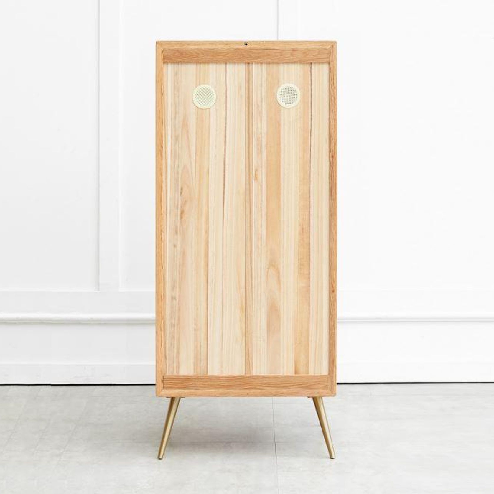 Parquet Solid Oak 5 Drawers Tallboy gallery detail image