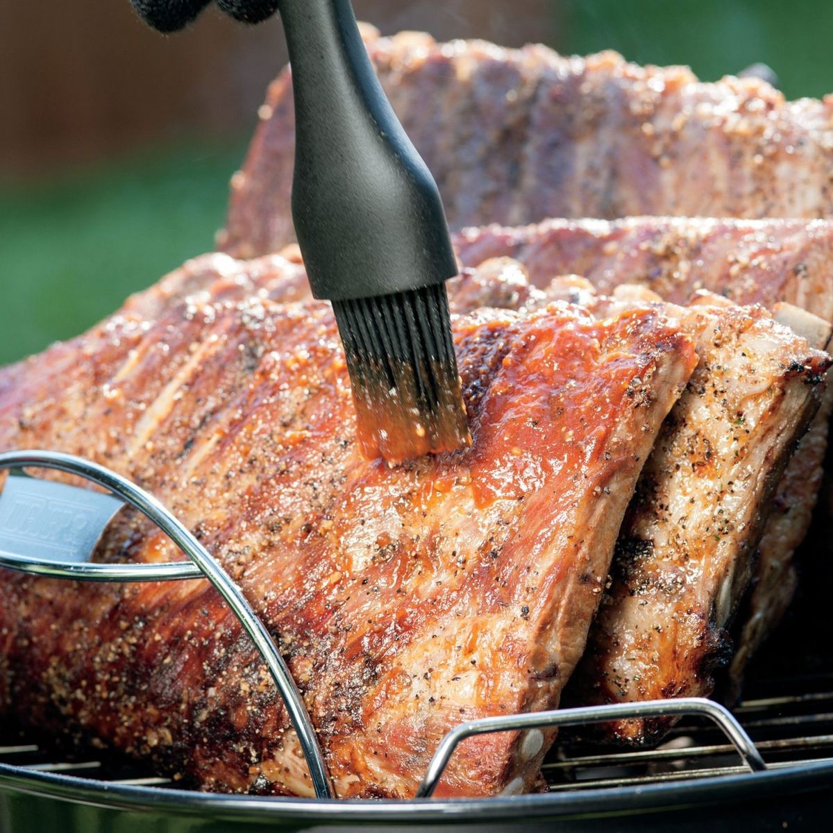 Weber rib rack on sale