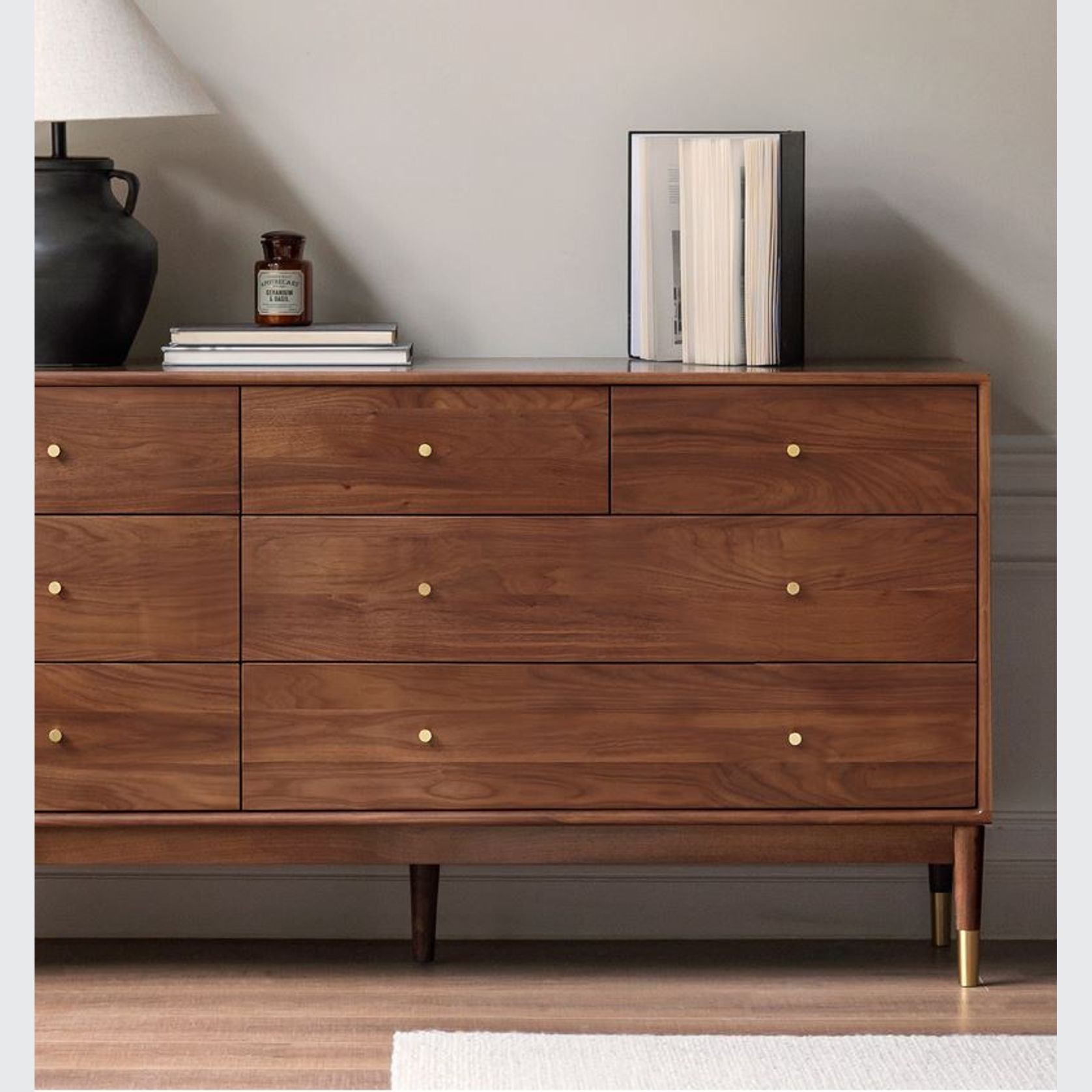 Walnut 9 Drawers gallery detail image