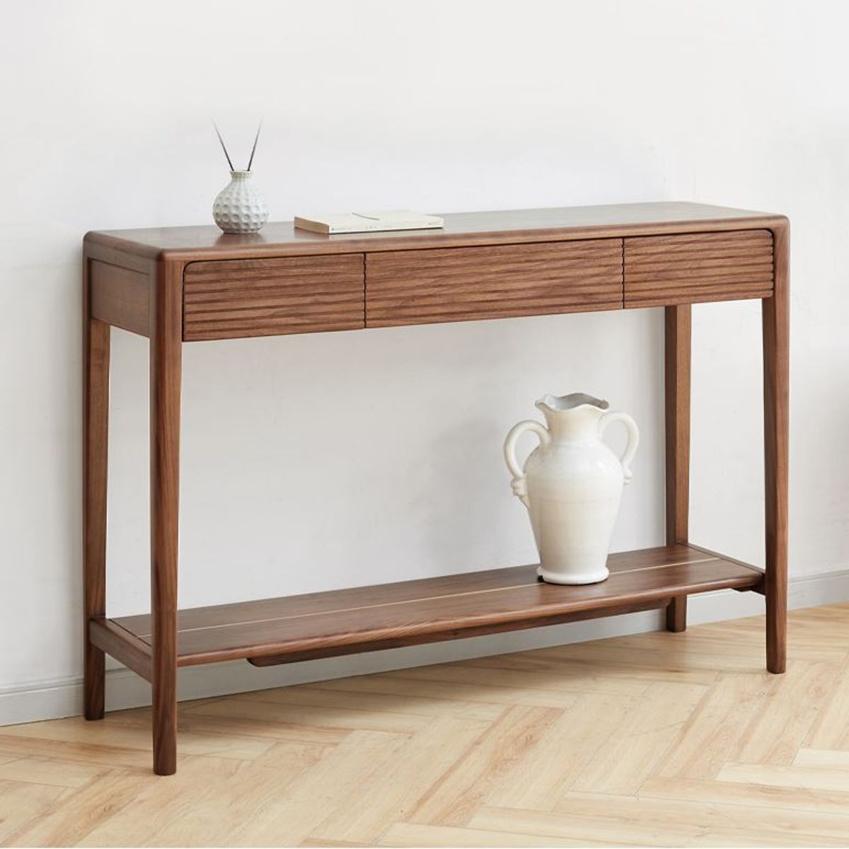 Walnut sales hall table