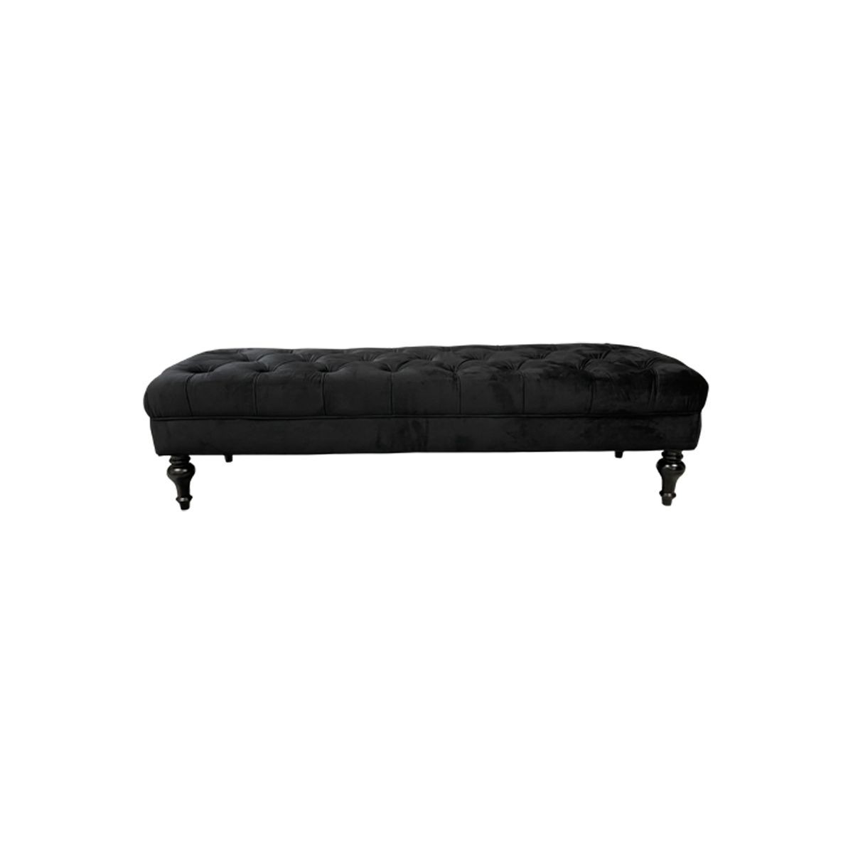 Velvet 2025 rectangle ottoman