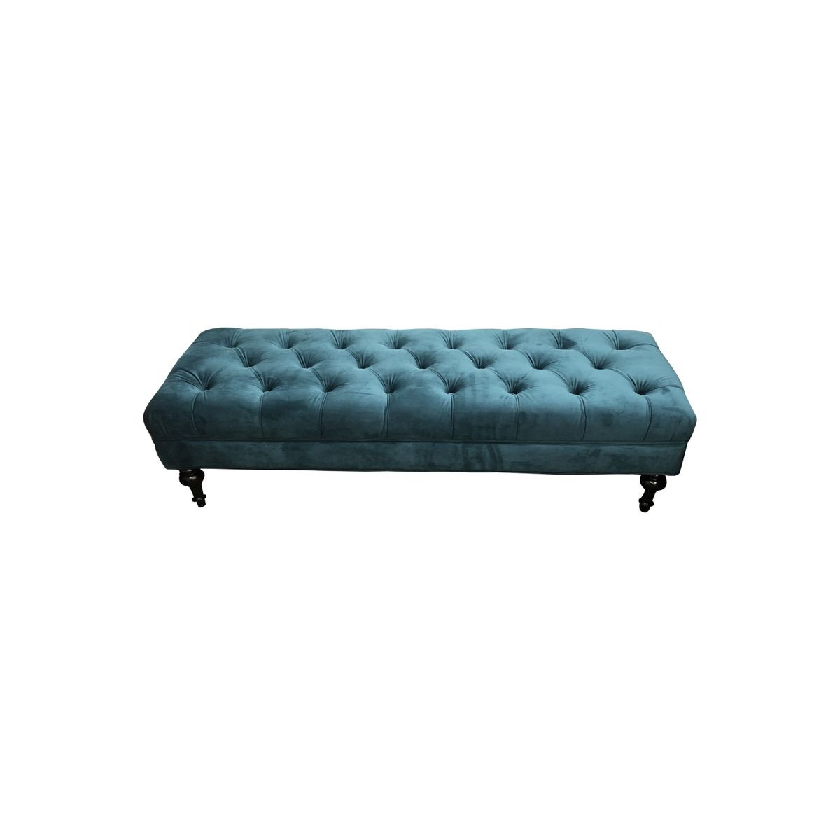 Velvet shop ottoman rectangle