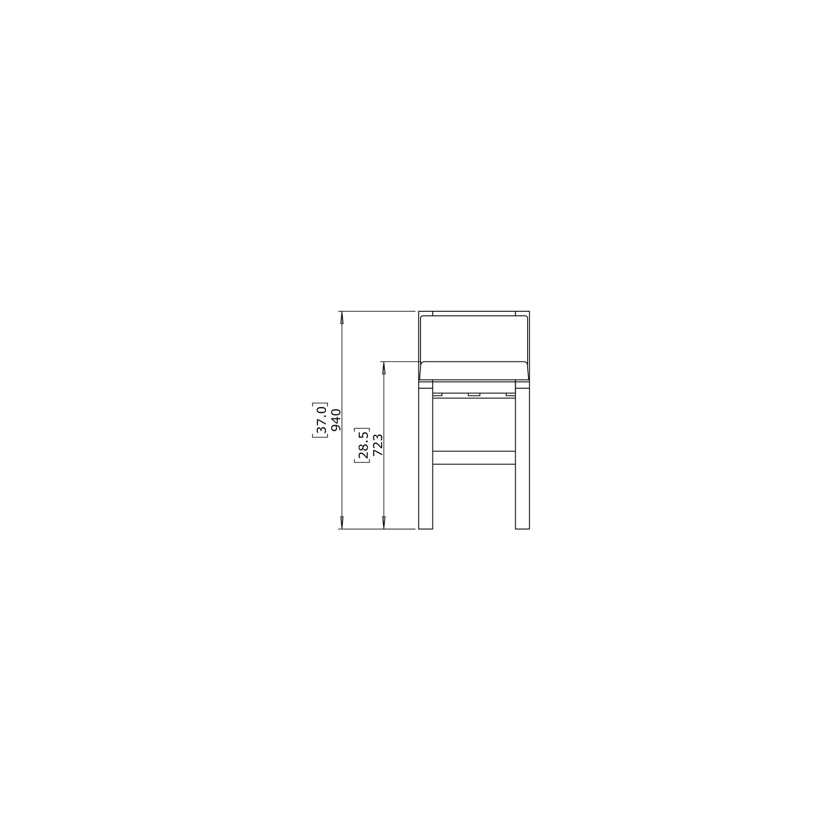 Blinde™ Sit B19 Classic Bar Stool gallery detail image