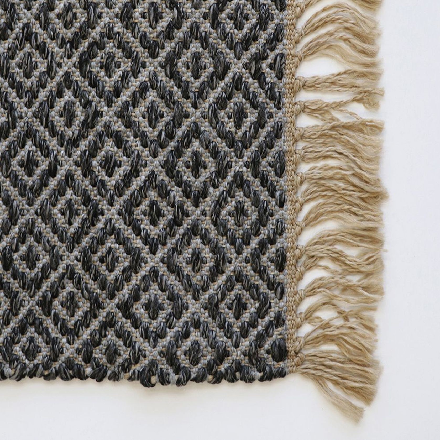 Baya Reef Outdoor Rug - Charcoal gallery detail image
