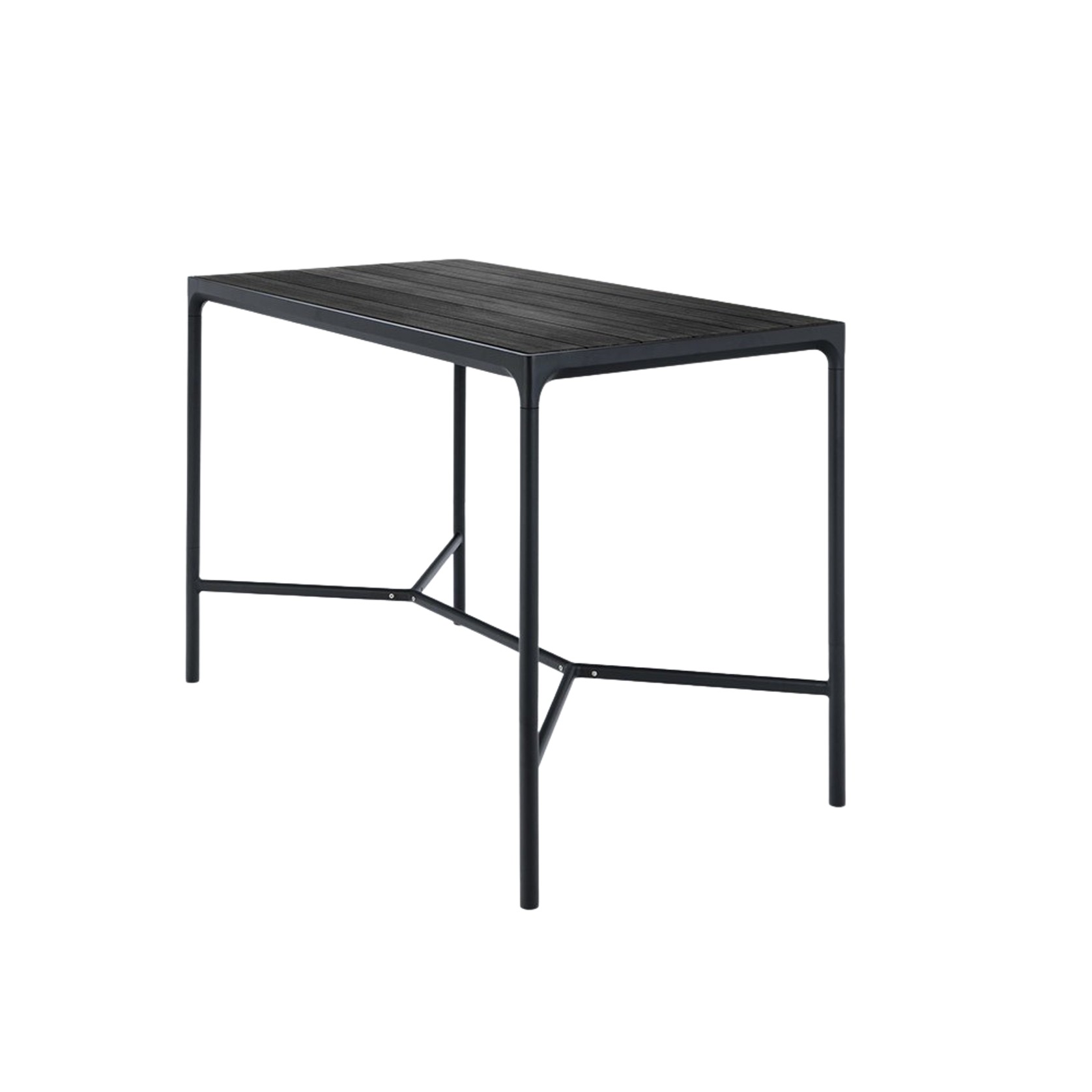 FOUR Indoor/Outdoor Bar Leaner Table 160x90 Black Frame gallery detail image