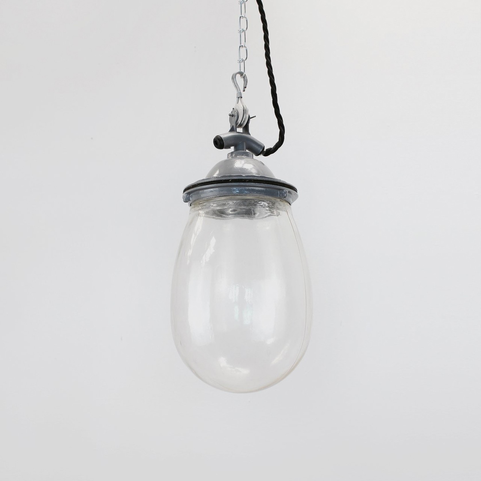 French Larder Black Pendant Light gallery detail image