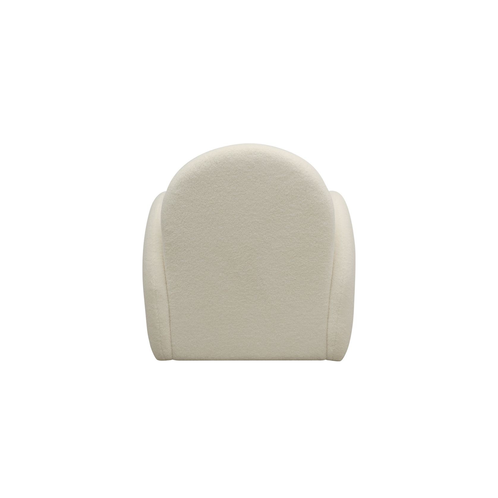 Snugg Swivel Armchair - Cream Shearling gallery detail image