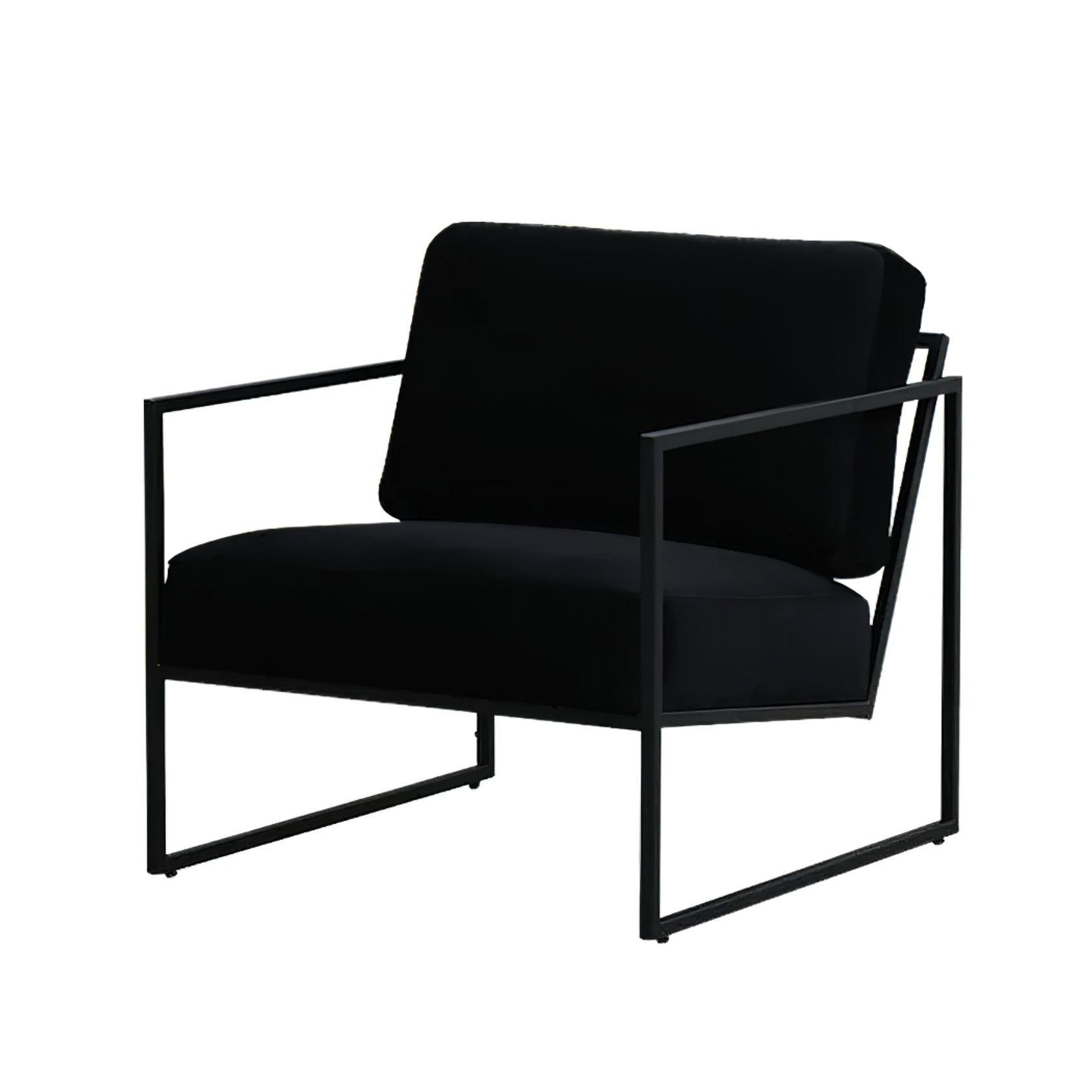 Soho Frame Chair - Black gallery detail image