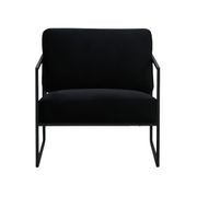 Soho Frame Chair - Black gallery detail image