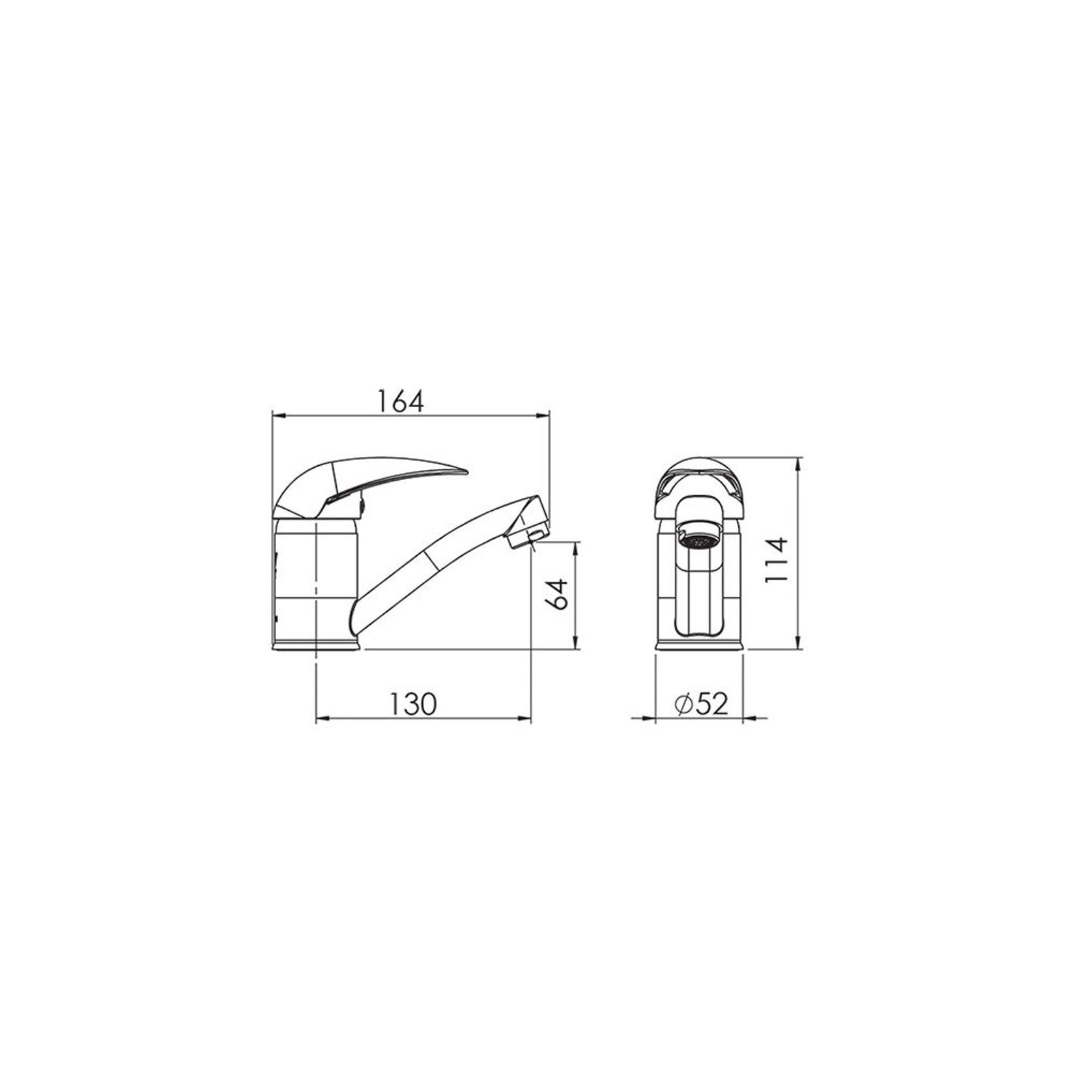 Odyssey Swivel Basin Mixer gallery detail image