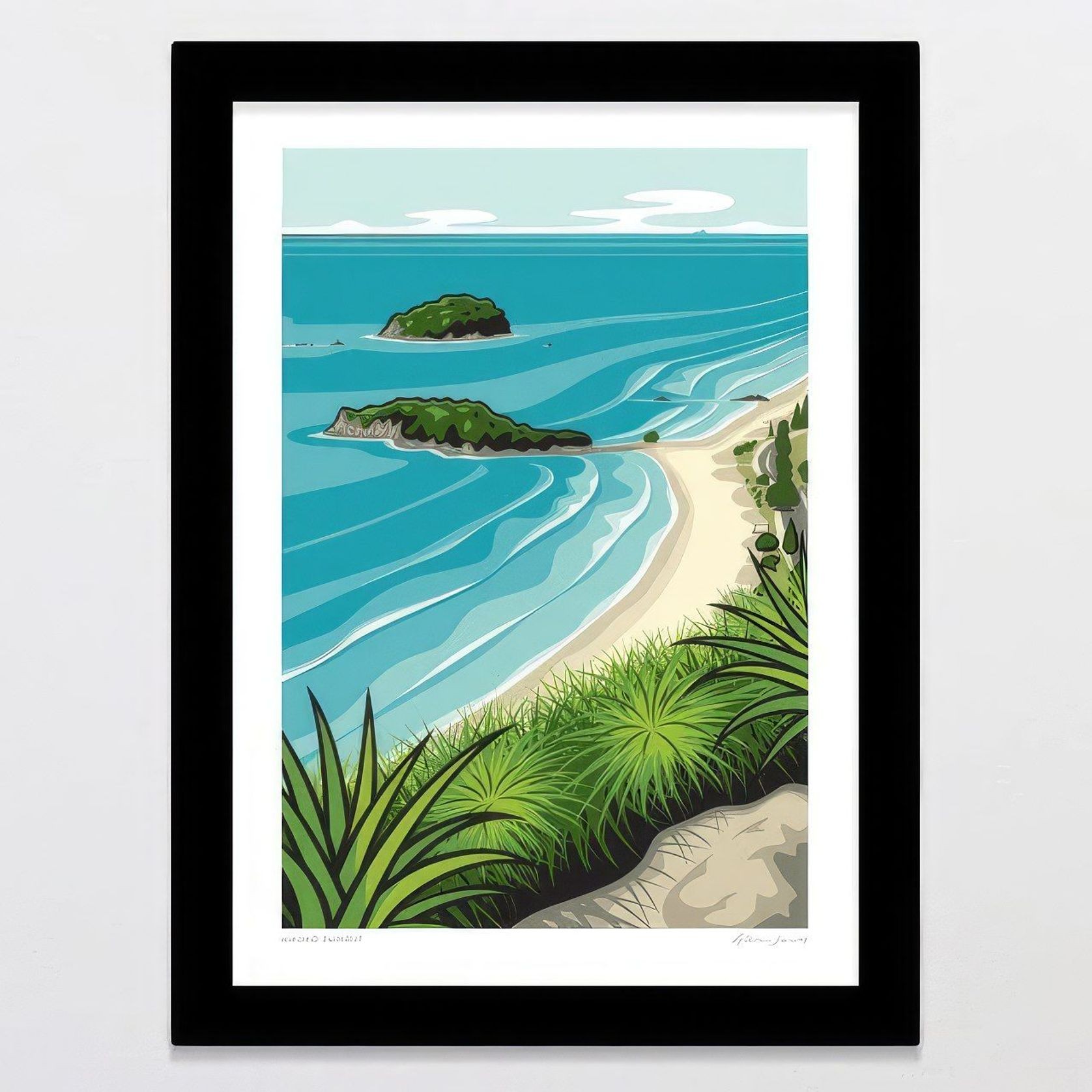 Mauao Summit Art Print gallery detail image