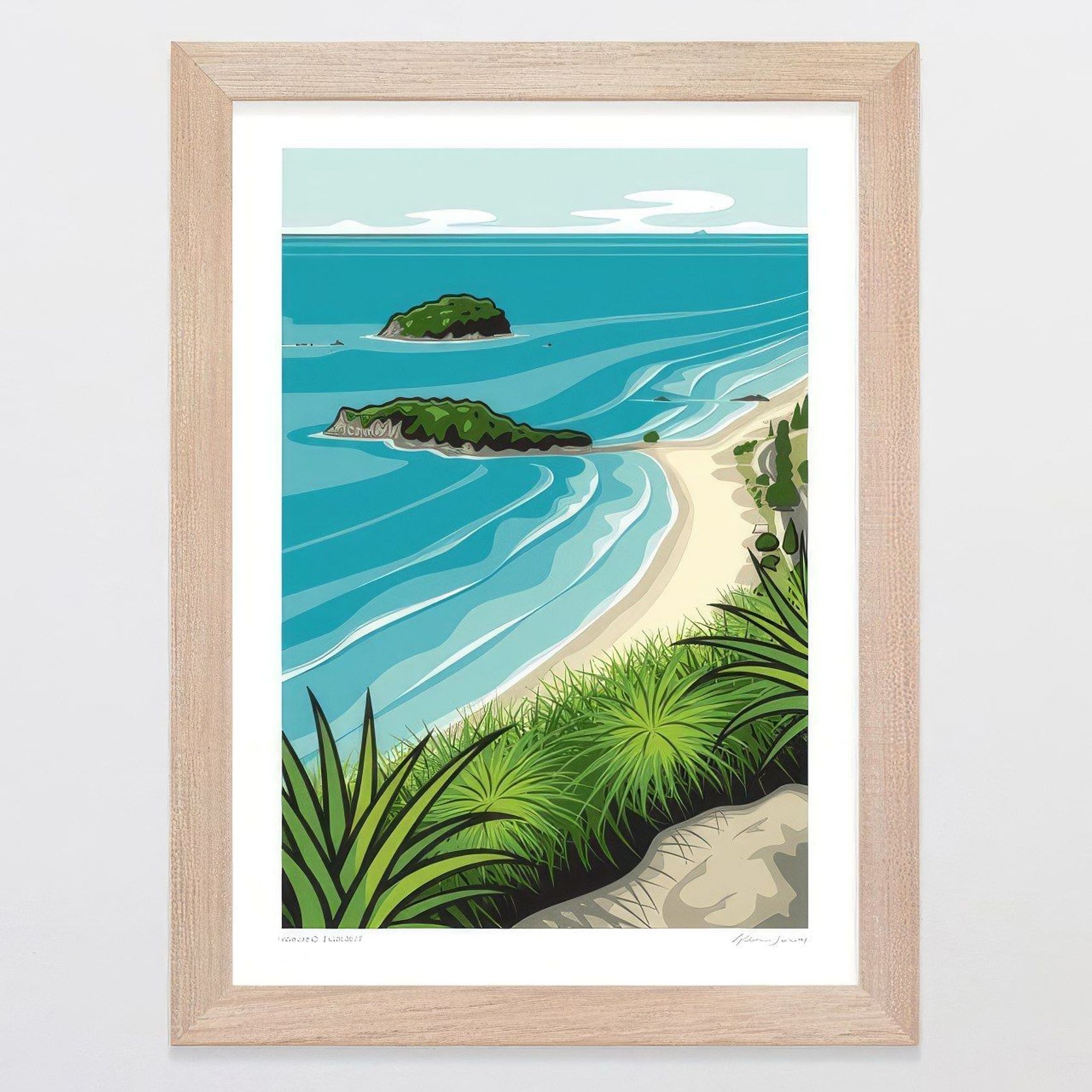 Mauao Summit Art Print gallery detail image