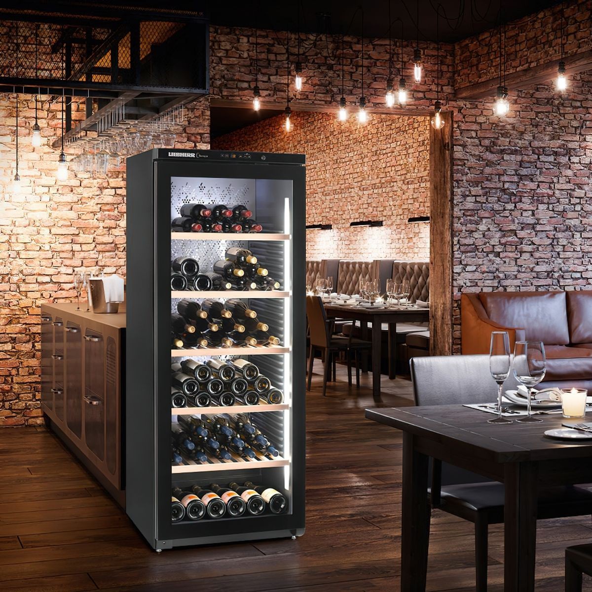 WKgb 4113 Barrique Single Zone Freestanding Wine Cellar ArchiPro NZ