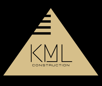 KML Construction company logo