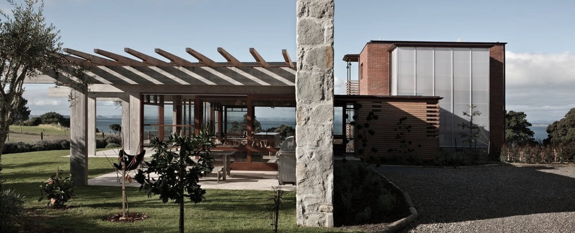 House For Awhitu Wines, Awhitu Peninsula by Simon Pirie Architects