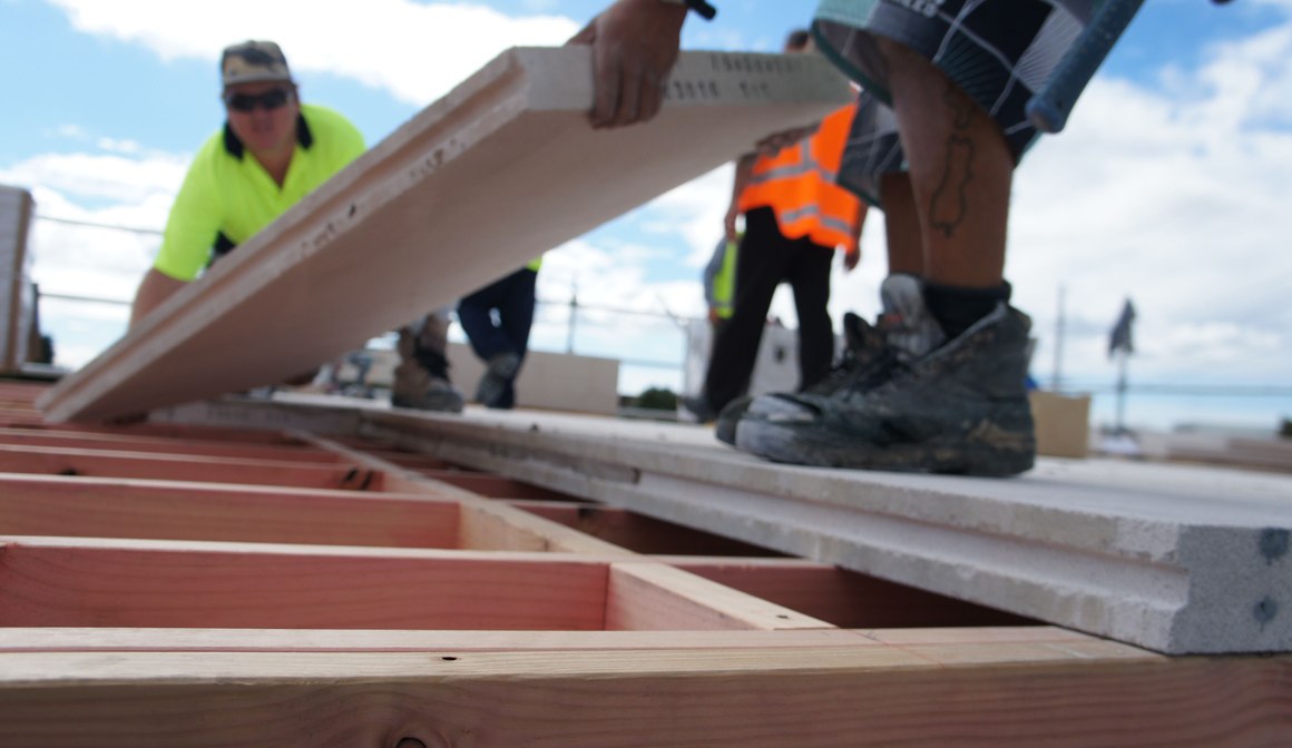 Integra Lightweight Concrete Flooring System Rockcote ArchiPro NZ