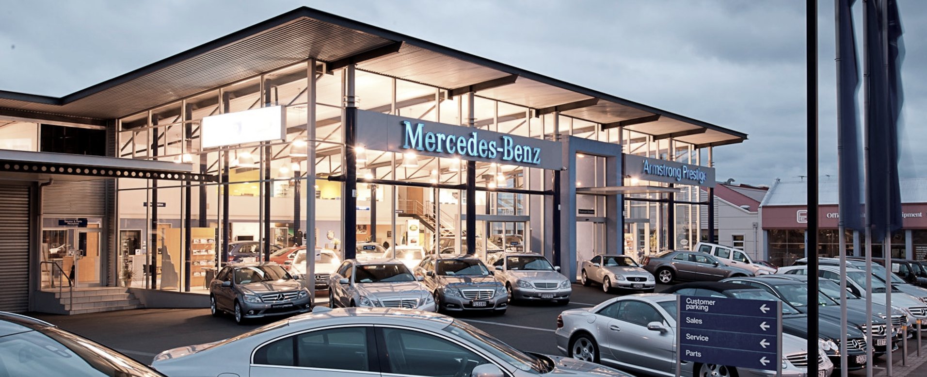 Armstrong Prestige, Dunedin and Christchurch by Mason & Wales