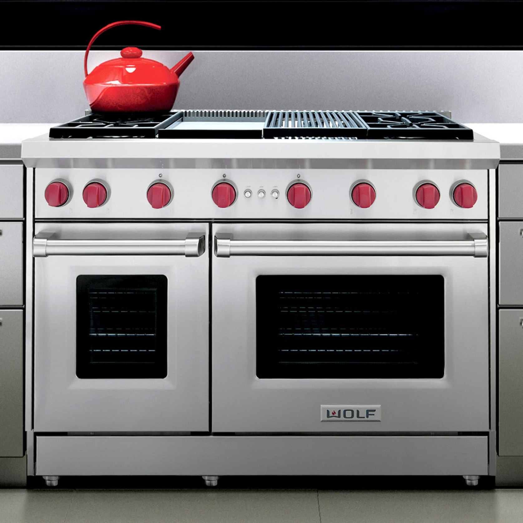 Double freestanding online oven