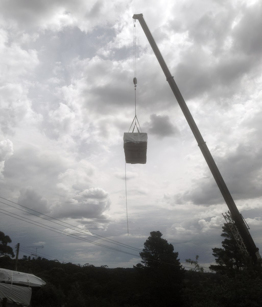 Prefabricated building arrives from New Zealand