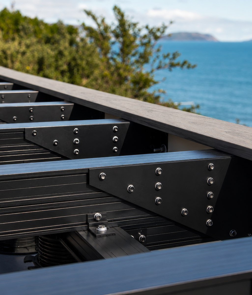 When every millimetre matters: specifying a low-profile deck framing system