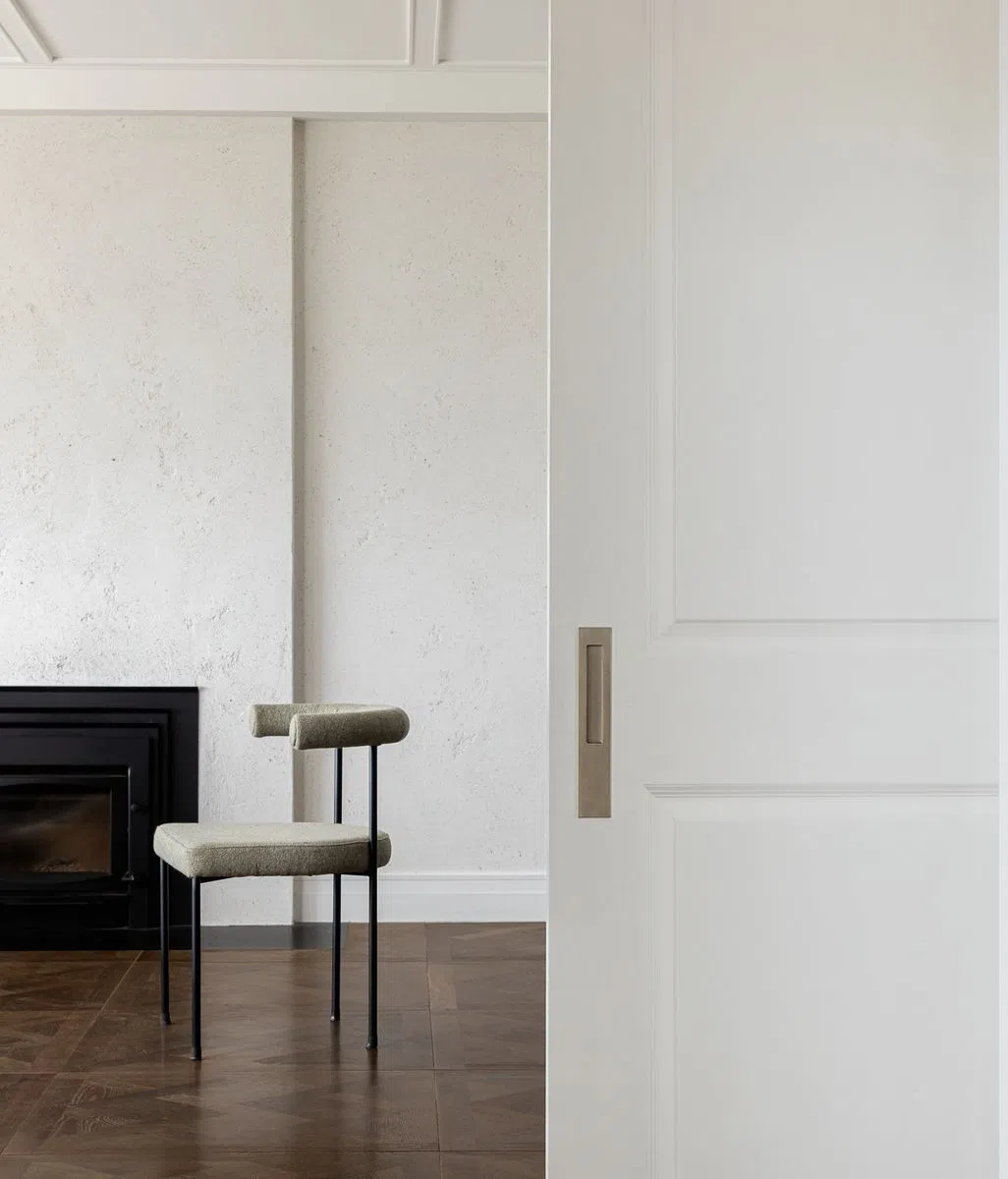 A more considered approach to sliding door hardware