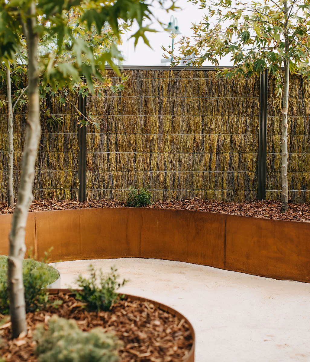 Enhancing Garden Design with Durable and Striking Steel Edging