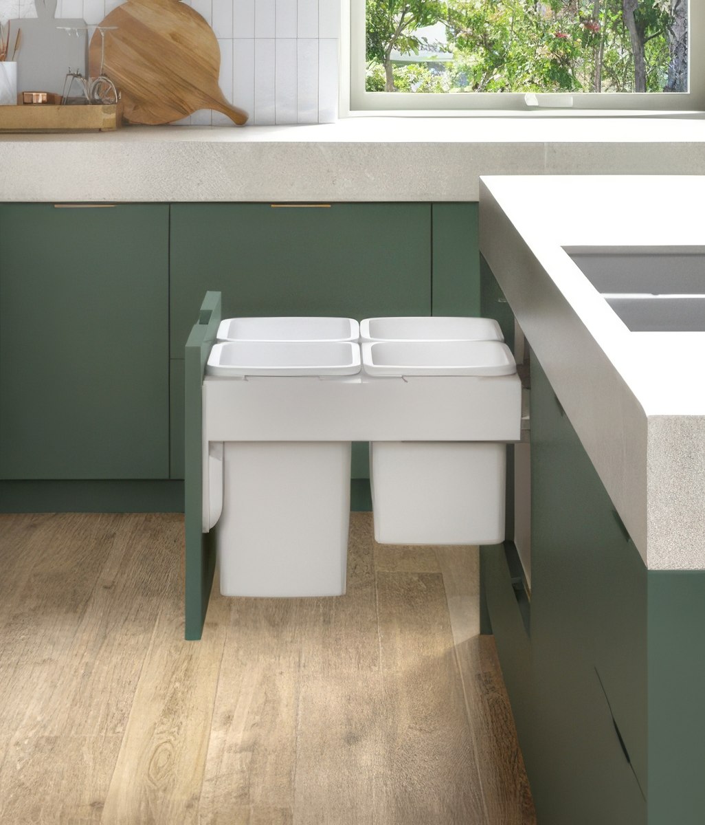 Recycling Made Easy with NEW 4-Bucket Concelo®