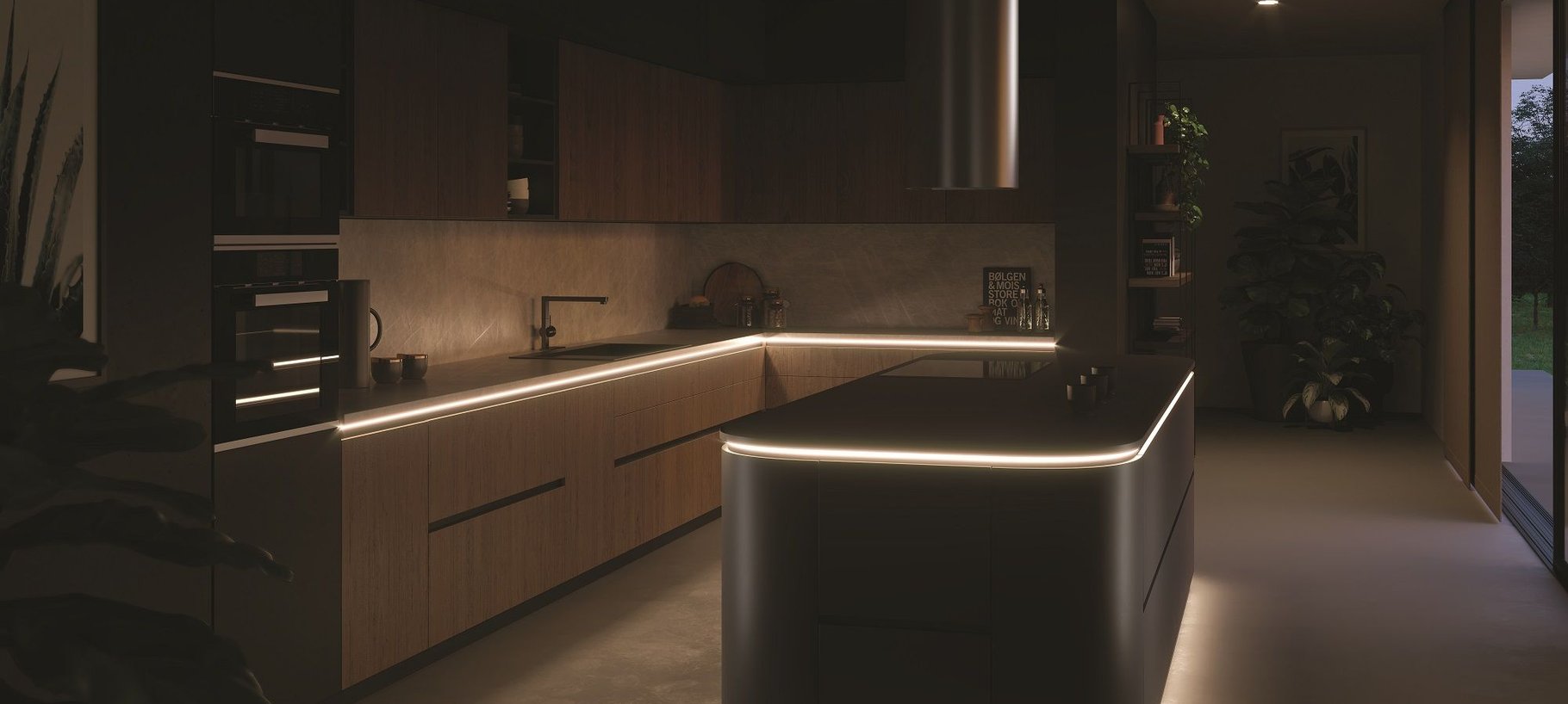 The latest design trends in LED kitchen lighting