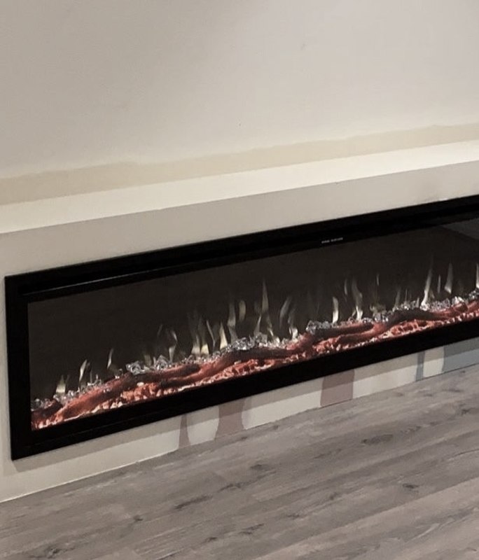 Designing a fireplace using Studco steel studs