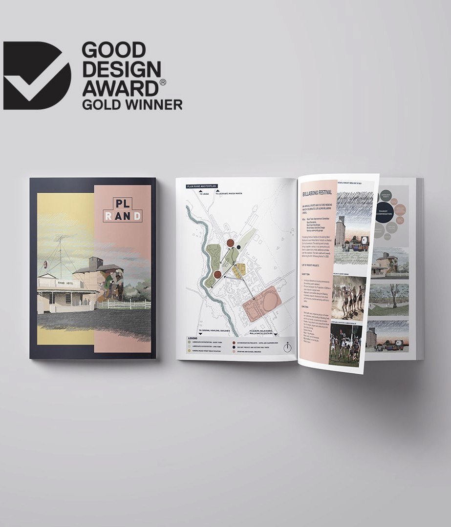 PLAN RAND Recognised with Good Design Award Gold Accolade