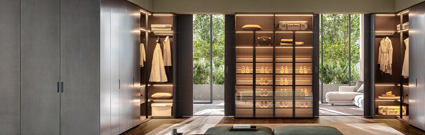 The new showroom showcasing a leading Italian luxury furniture brand