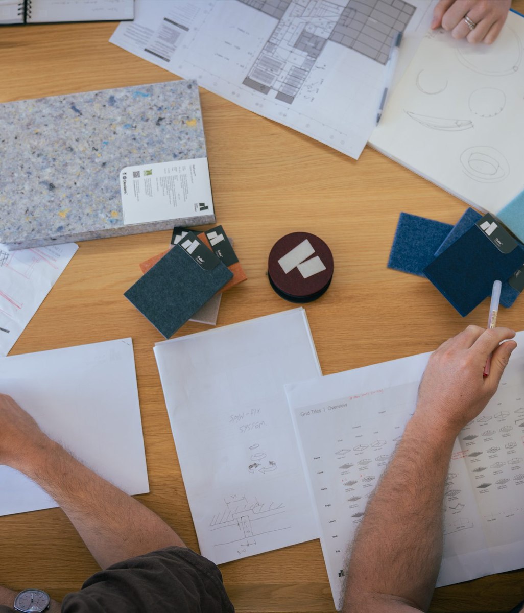 Material innovation: developing Autex Acoustics’ first 
truly circular acoustic material