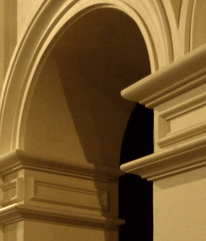 Modern approach to classic decorative features