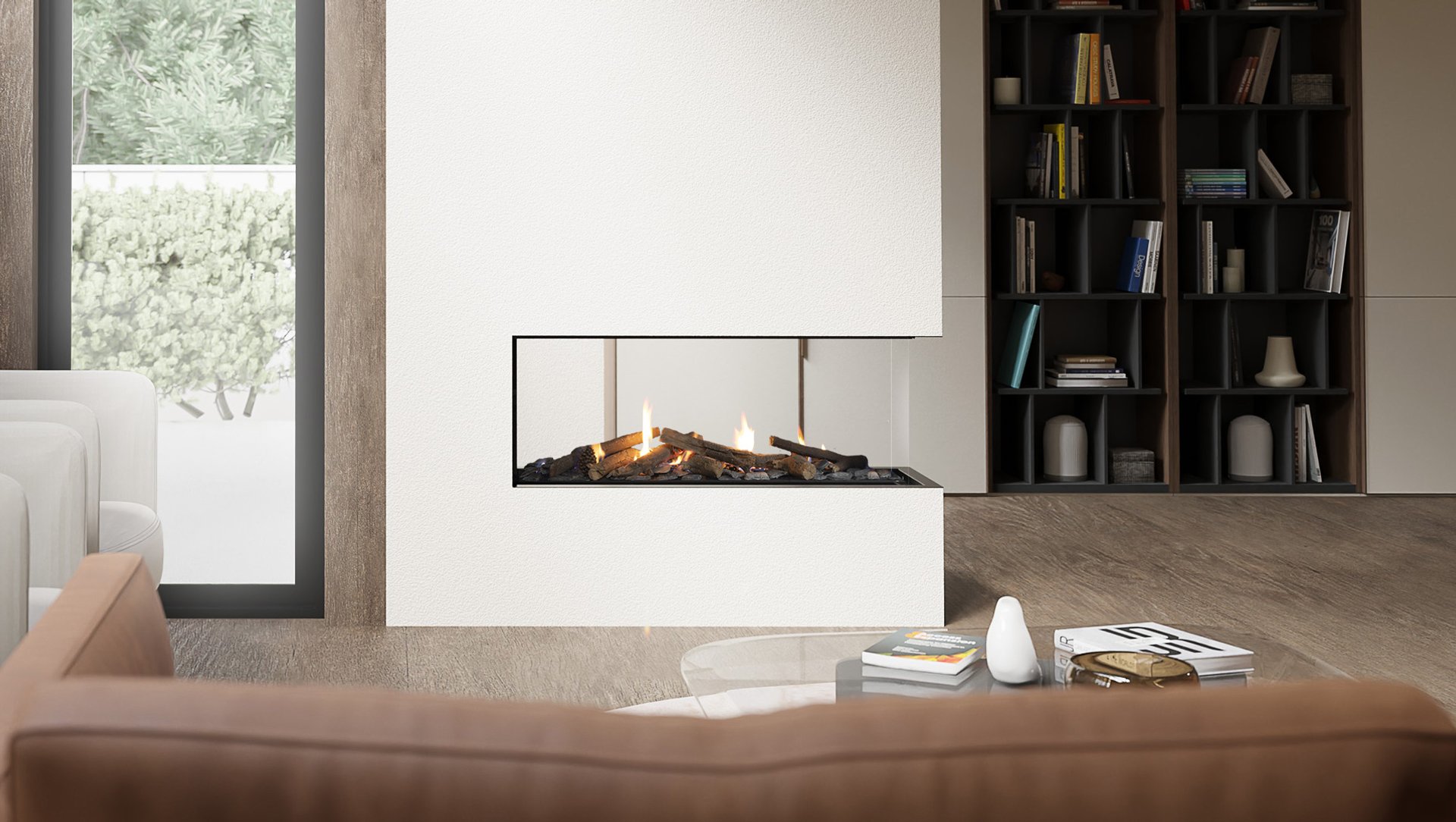 Introducing the Escea DN Series Corner & Peninsula Gas Fireplaces
