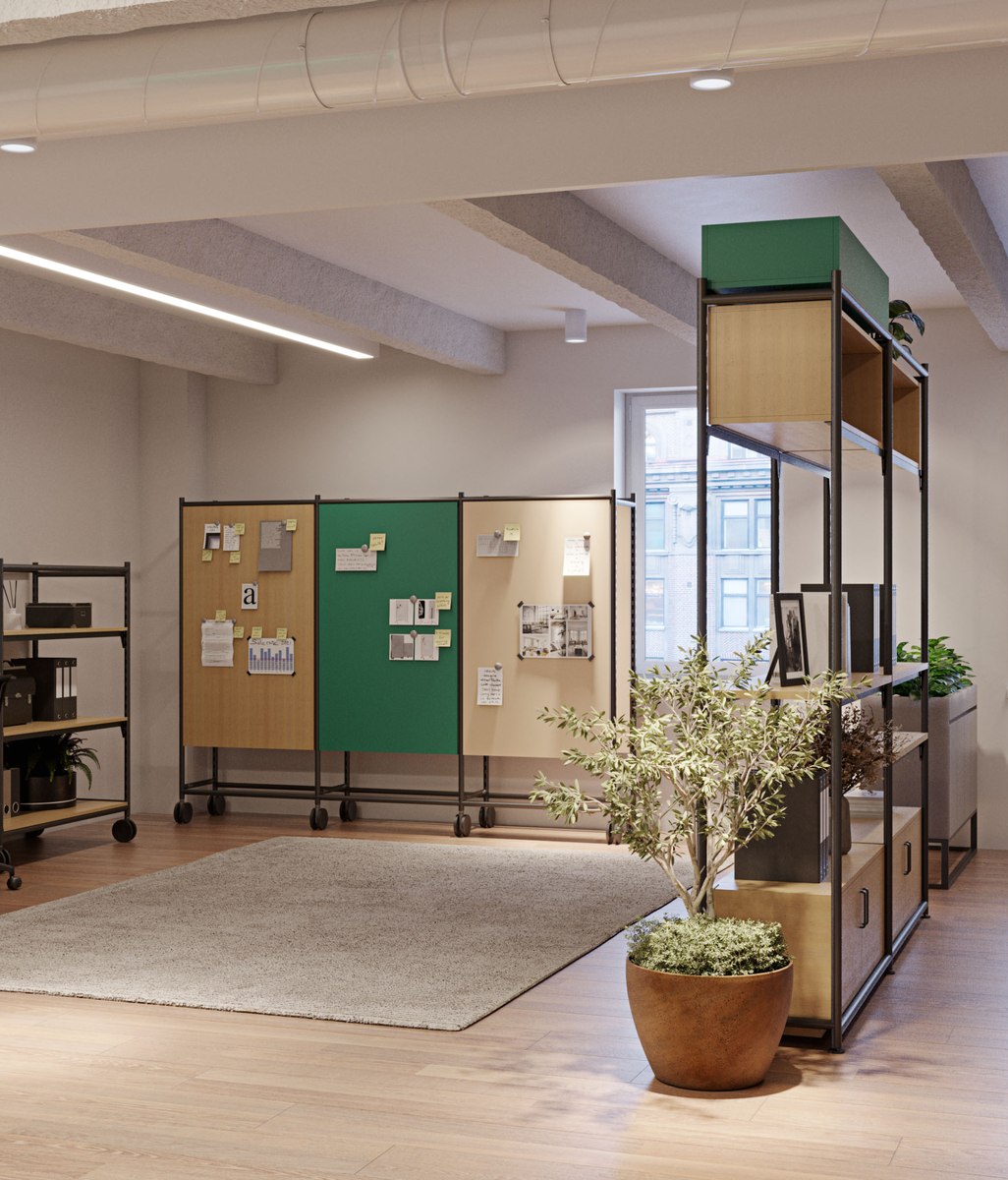 The Top Office Design Trends of 2025: Zoning & Dividing Systems with Surestyle
