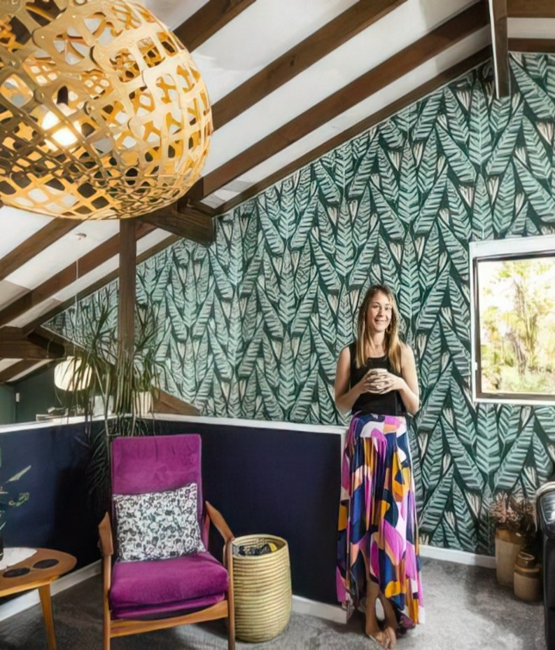 Beige is banned in this interior designer's home