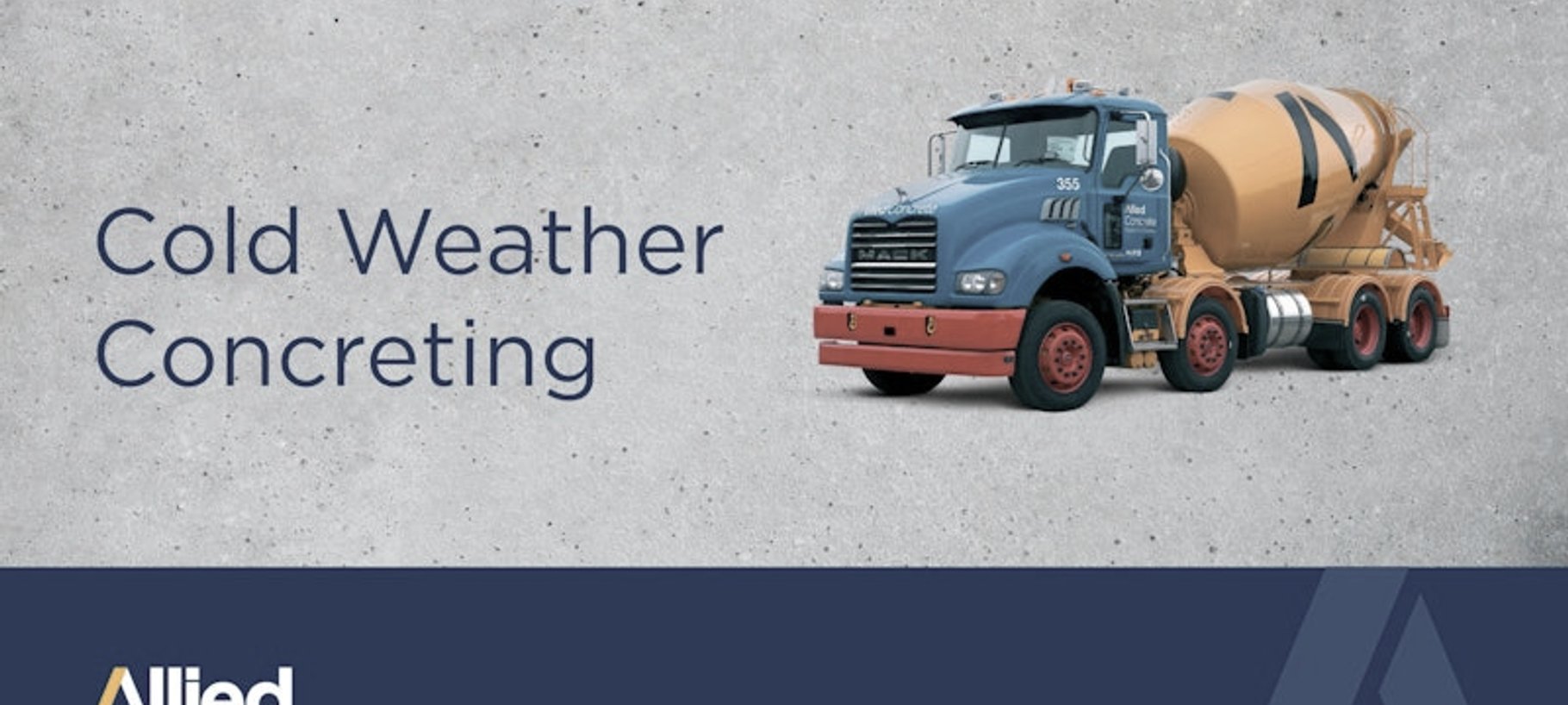 Cold Weather Concreting