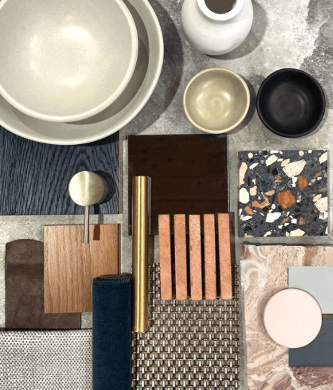 Materials styled by Space Studio