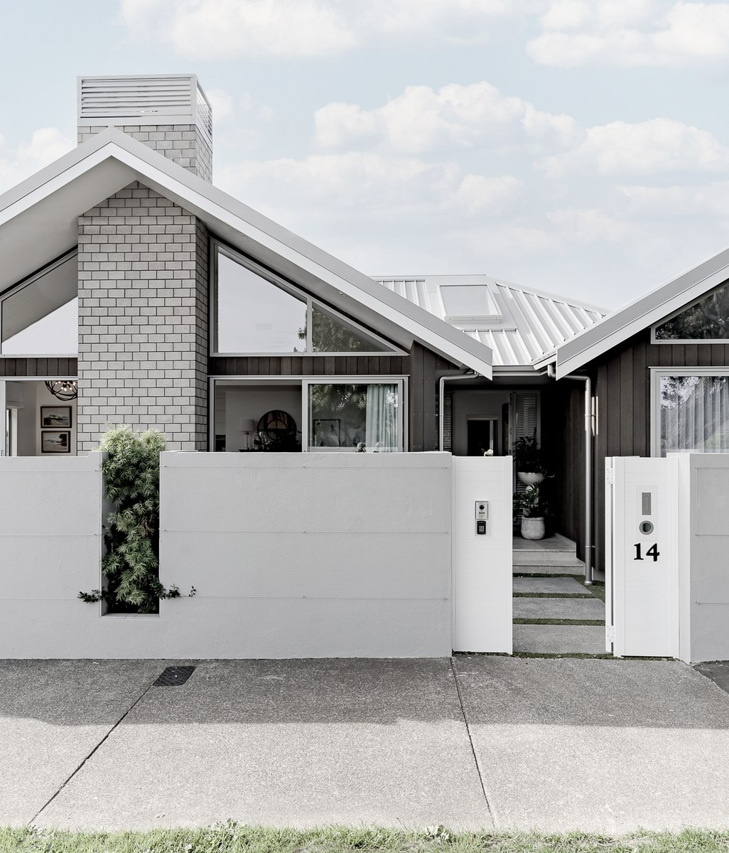 Talk of the town: A gable-roofed reno that has the neighbourhood raving