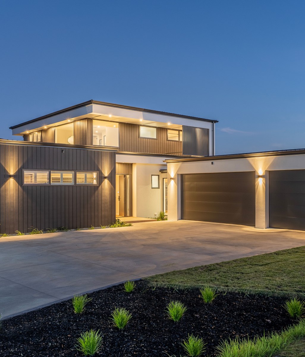 A luxury home designed for waterside living